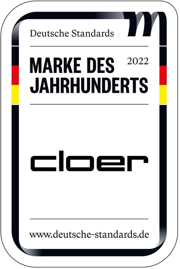 Cloer 3810 Langschlitztoaster, 880 W für 2 Toastscheiben mit "Graubrot-Funktion" zum Toasten von ver