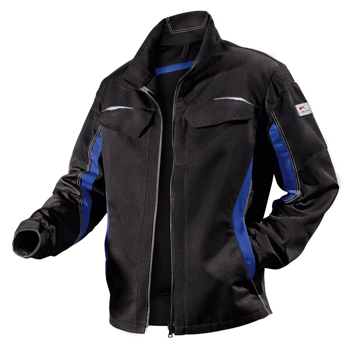 KÜBLER Workwear KÜBLER PULSSCHLAG Arbeitsjacke schwarz/Kornblumenblau schwarz/Kornblumenblau 25, sch