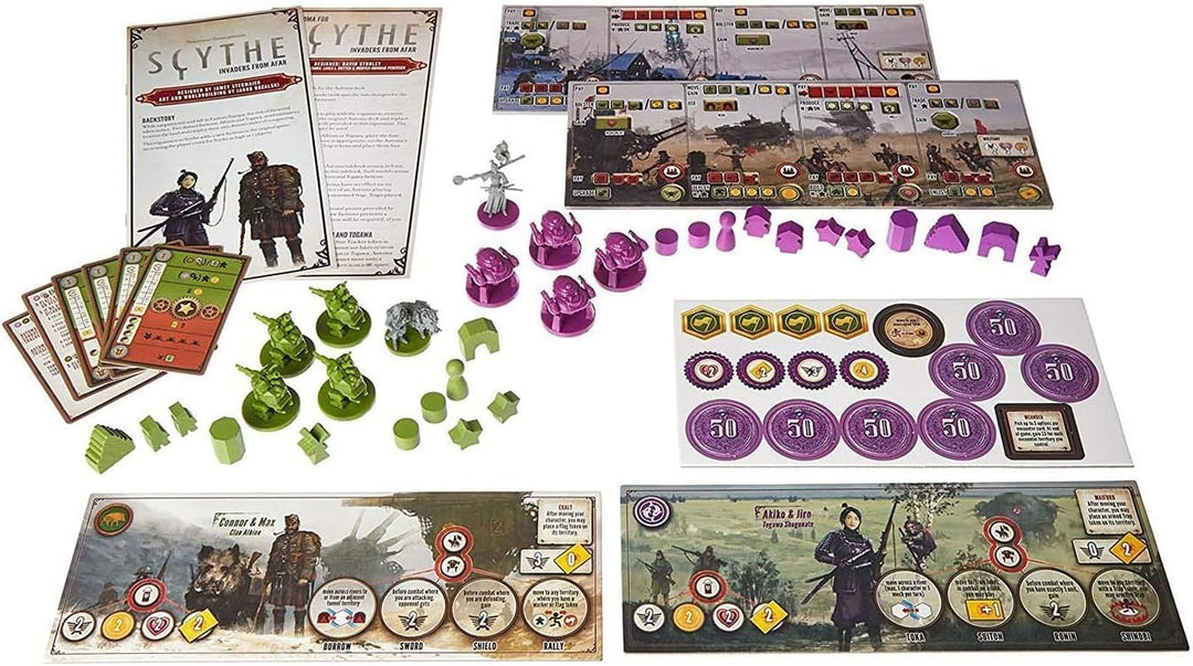 Stonemaier Games STM615 Scythe Expansion: Invaders from Afar Sense-Erweiterung: Eindringlinge aus de