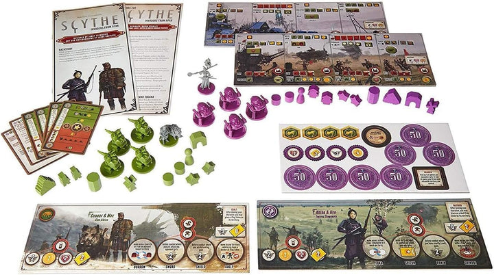 Stonemaier Games STM615 Scythe Expansion: Invaders from Afar Sense-Erweiterung: Eindringlinge aus de
