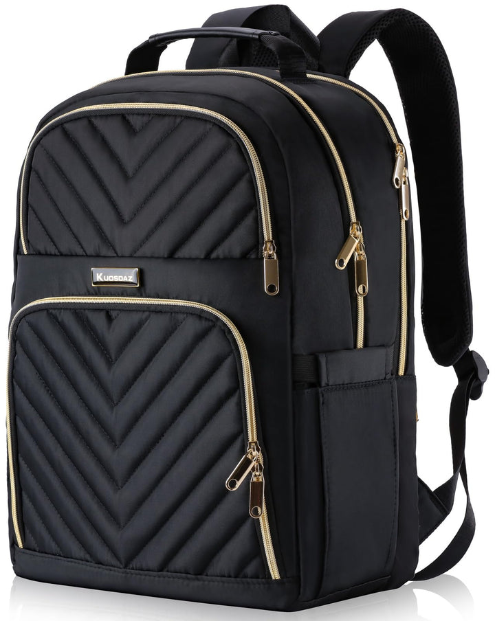Rucksack Damen Arbeit Rucksack, 17.3 Zoll Schulrucksack Mädchen Teenager mit USB Ladeanschluss, Lapt