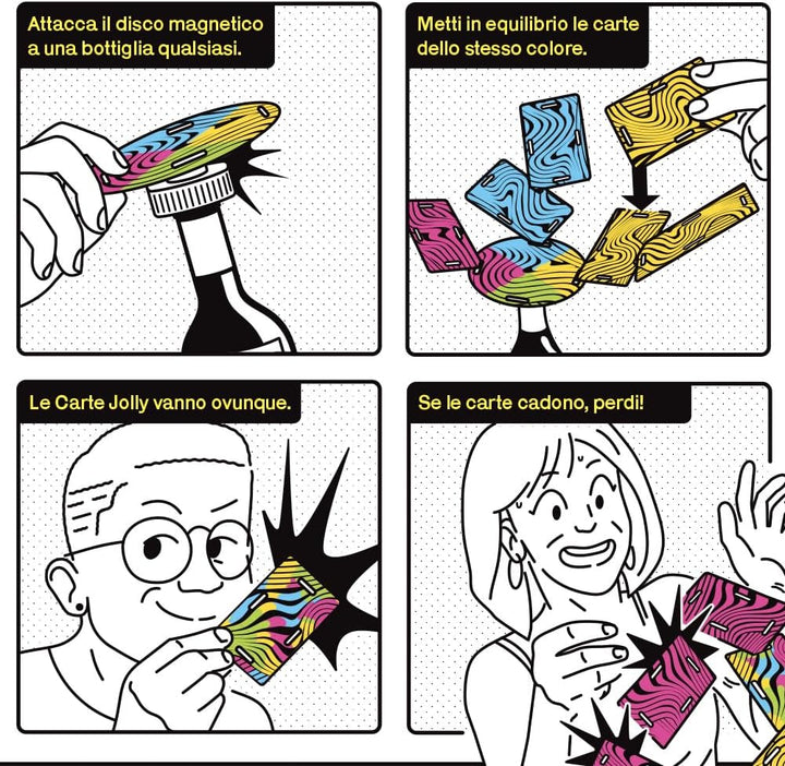 Giochi Uniti - Cards vs Gravity, Mehrfarbig, GU780