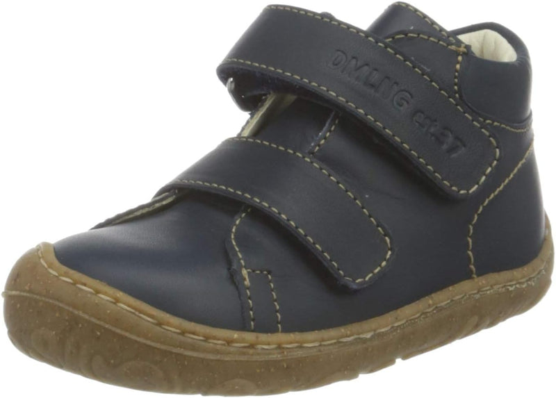 Däumling Unisex Kinder Fidelio Lauflernschuh 22 EU Schmal Blau, 22 EU Schmal Blau