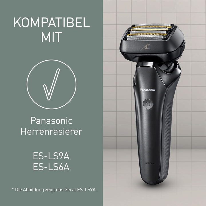Panasonic WES9600Y1361 Ersatzklingen für Elektrorasierer ES-LS9A & ES-LS6A, Kombipack, 6-Klingen-Sys