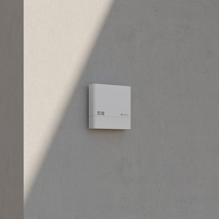Steinel Dämmerungssensor NightmatIQ Plus Weiss, smarter Dämmerungsschalter, 1000 W, Zeitschaltuhr, p
