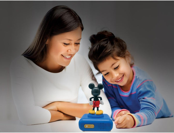 Lexibook, Disney Mickey, Mickey Nachtlichtwecker, Klänge und Melodien, LCD-Bildschirm mit Hintergrun
