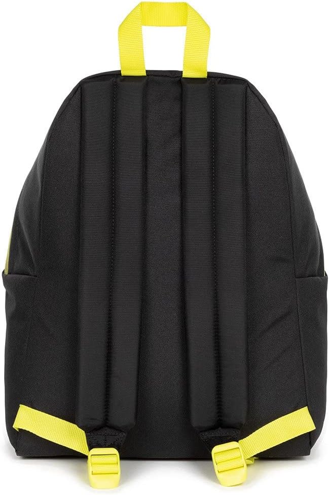 EASTPAK Gepolsterter PAK'R Rucksack, 40 cm, 24 L, Kontrastqualität, Limettengrün (Schwarz), Kontrast