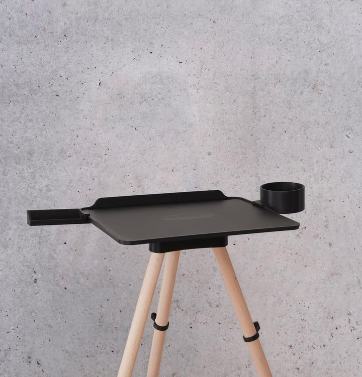 Generisch Bike Trainer Laptop & Tablet Stand inkl. Holzbeine, 3D-Druck Technologie, Perfekt für Zwif