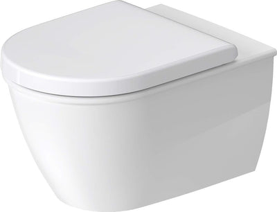 Duravit WC-Sitz Starck 2/Darling New, Toilettendeckel aus Duroplast, Klodeckel mit Edelstahl Scharni