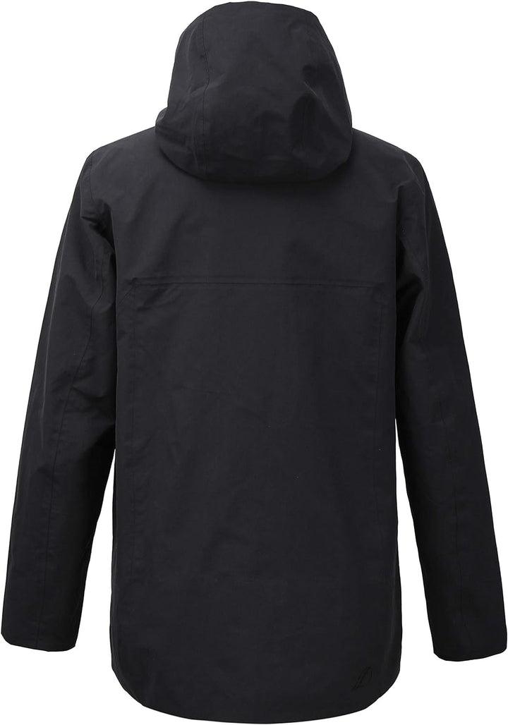 Didriksons 1913 Herren Outdoorjacke Ove mit hohem Kragen Black, M