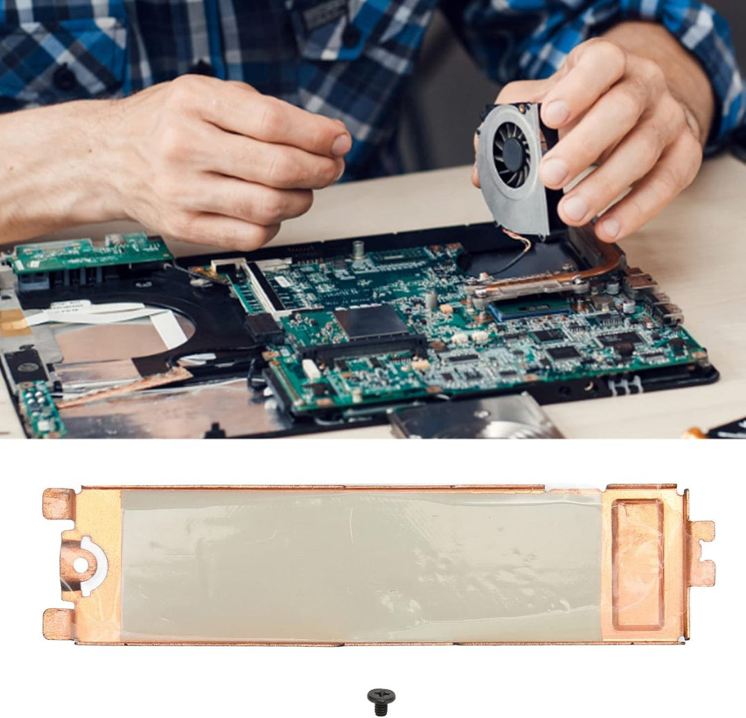 Nvme M.2 NGFF SSD Festplatten-Kühlkörperabdeckung mit Thermik für Dell XPS 15 500 9510 9520 Precisio