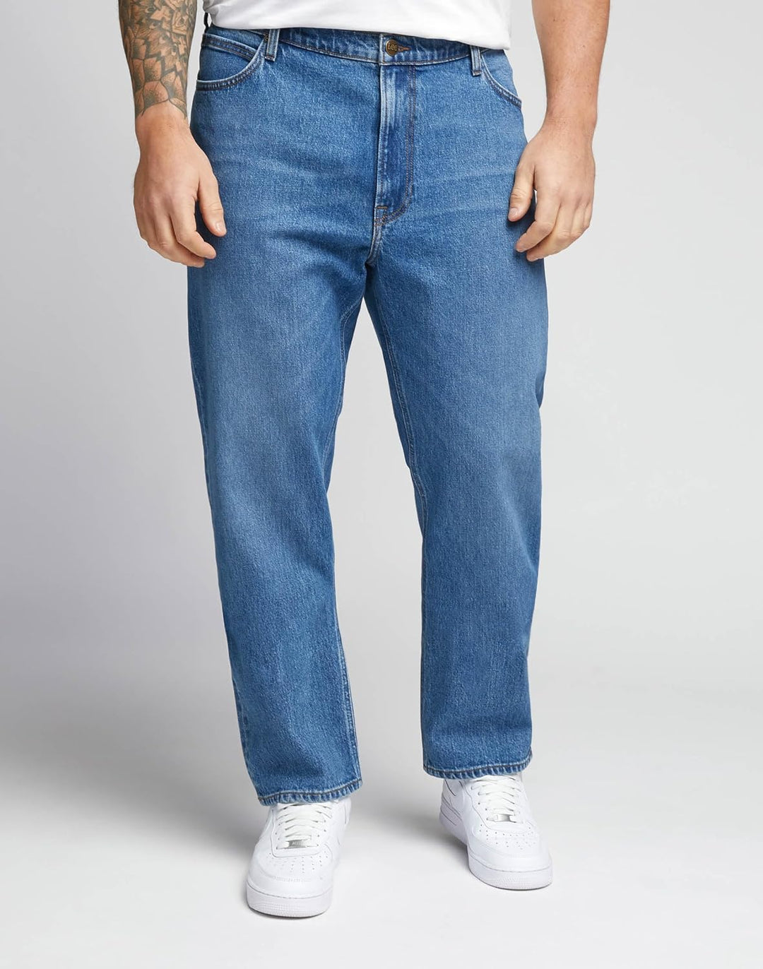 Lee Herren Extreme Motion Recht Jeans, Brady, 36W / 32L EU 31W / 34L Into The Blue Worn, 31W / 34L I