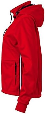James+Nicholson Ladies Softshelljacke maritim JN1077 S,Red/Navy/White