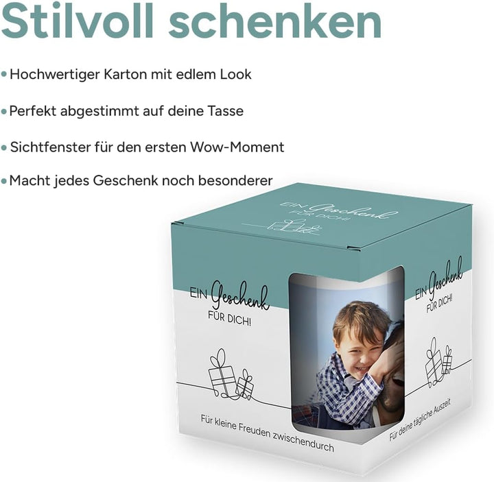 Personalisierte Tasse | personalisiert mit Foto oder Text | Tasse mit Bild | Geschenkidee | Fototass