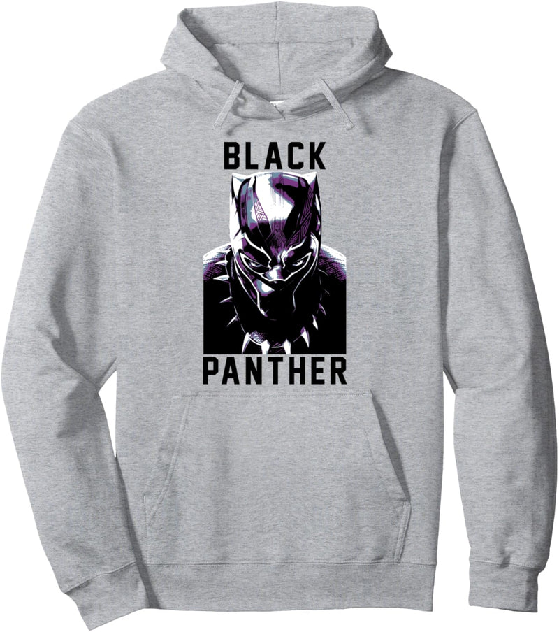 Marvel Black Panther Text Portrait Pullover Hoodie
