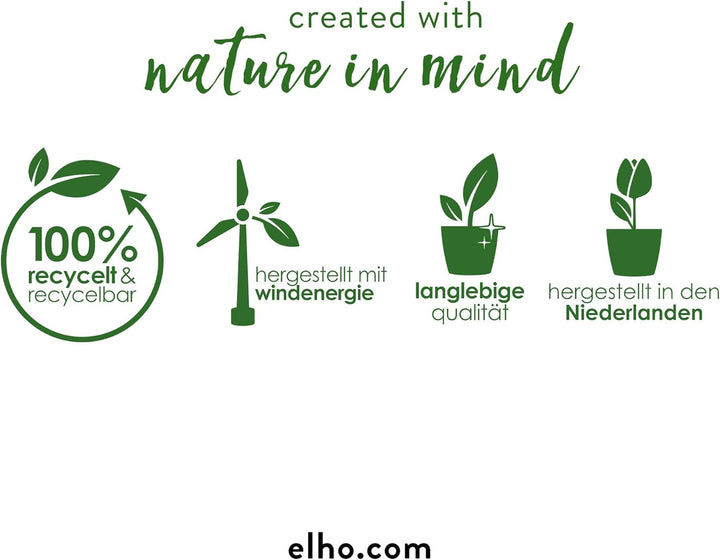 elho Green Basics Anzucht Schale Allin1 32 - Anzuchtset - 100% recyceltes Plastik - Ø 32.0 x H 13.2