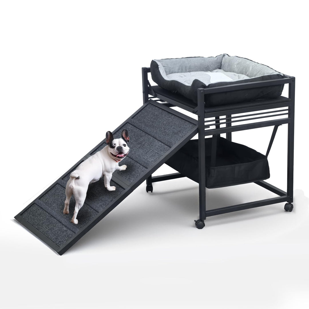 Bewegliche Struktur Haustier Treppe Rampe mit Sitz paaren Katzen/Hunde Stuhl mit Rampe hohe Betten,