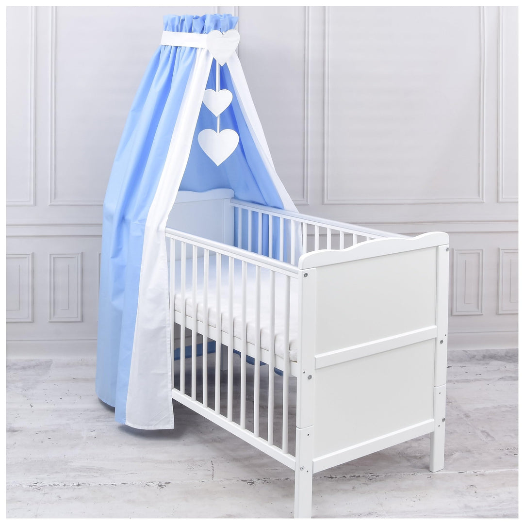 Generisch Baby Delux Babybett Himmel Betthimmel Baumwolle Baldachin für Babybett Kinderbett Wiege St