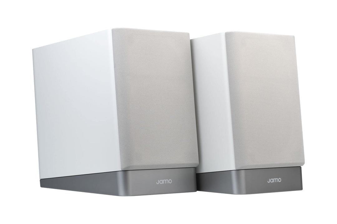 Jamo S7-15B Pair of Bookshelf Speakers Grey Cloud Paar Regallautsprecher mit 14 cm Woofer Grau