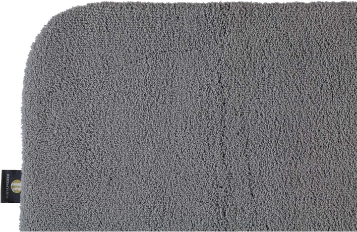 Rhomtuft Badematte Aspect, Farbe: kiesel, Grösse: 60x90cm 60x90 cm, 60x90 cm