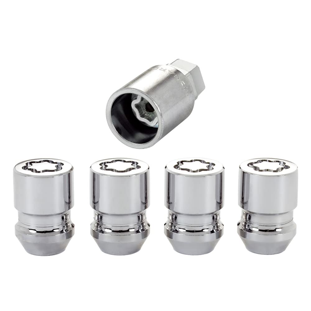 24154SU Radsicherungsmuttern SU (Standard) M12 x 1,25, Kegelsitz, Gesamtlänge 32,5 mm, SW21, Schlüss