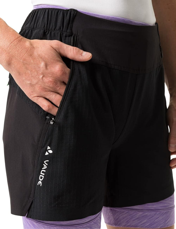 Vaude Damen Hose Women's Altissimi Shorts 40 Black Uni, 40 Black Uni