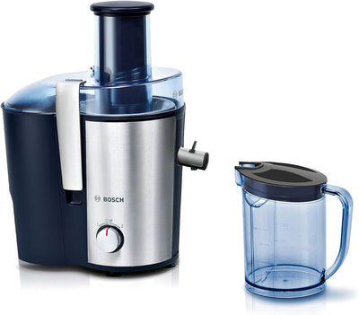 Bosch Entsafter VitaJuice 3 MES3500, elektrische Saftpresse für Obst und Gemüse, grosser Einfüllscha