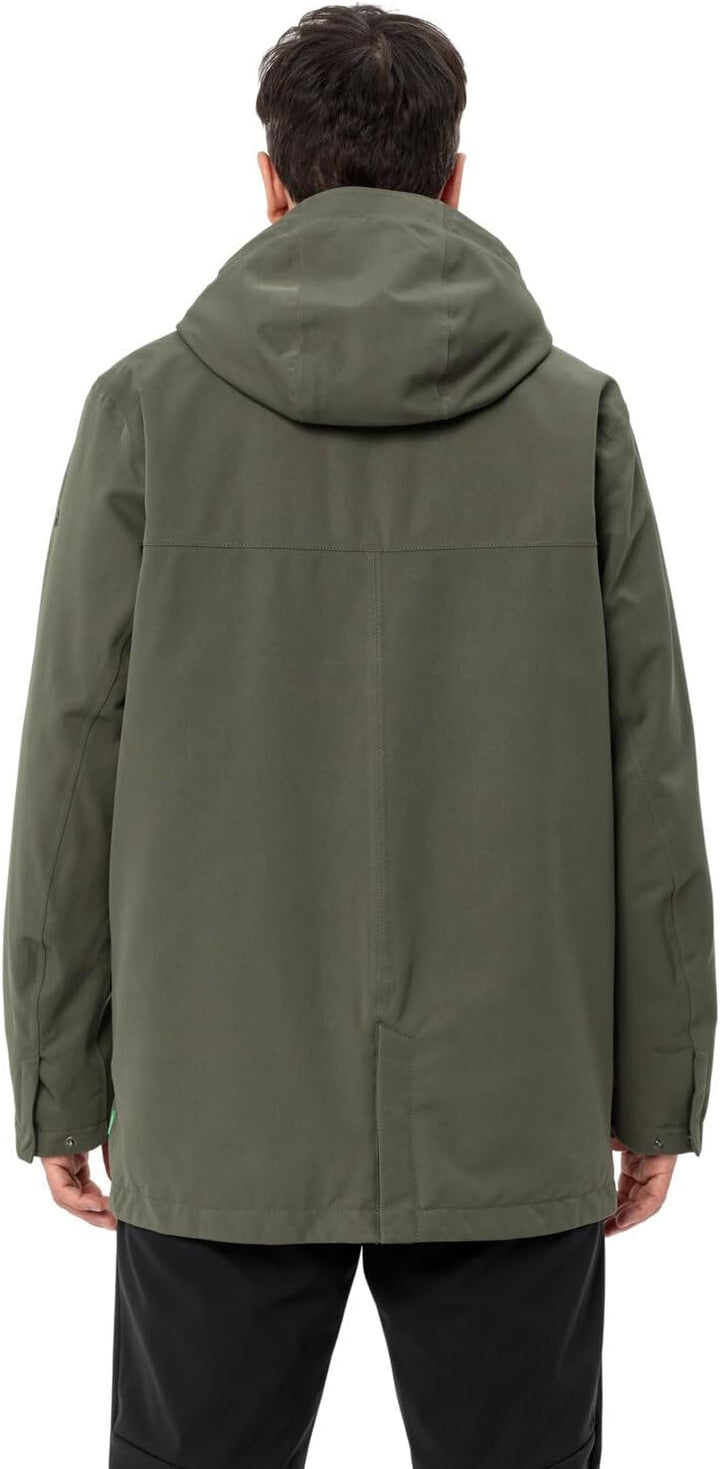 VAUDE Herren Men's Manukau Parka Ii Jacke S black/khaki, S black/khaki