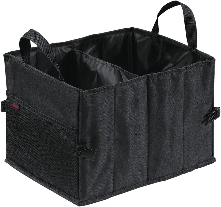 Hama Auto-Kofferraumtasche mit Klettbefestigung, faltbar, klein (37 x 29 x 25 cm) schwarz, klein