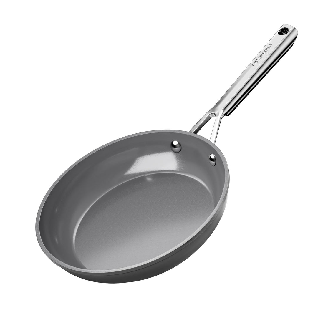 DiamondTitan Keramik Pfanne 24cm, Antihaft Bratpfanne für alle Herdarten, PTFE-frei PFAS-frei PFOA-f