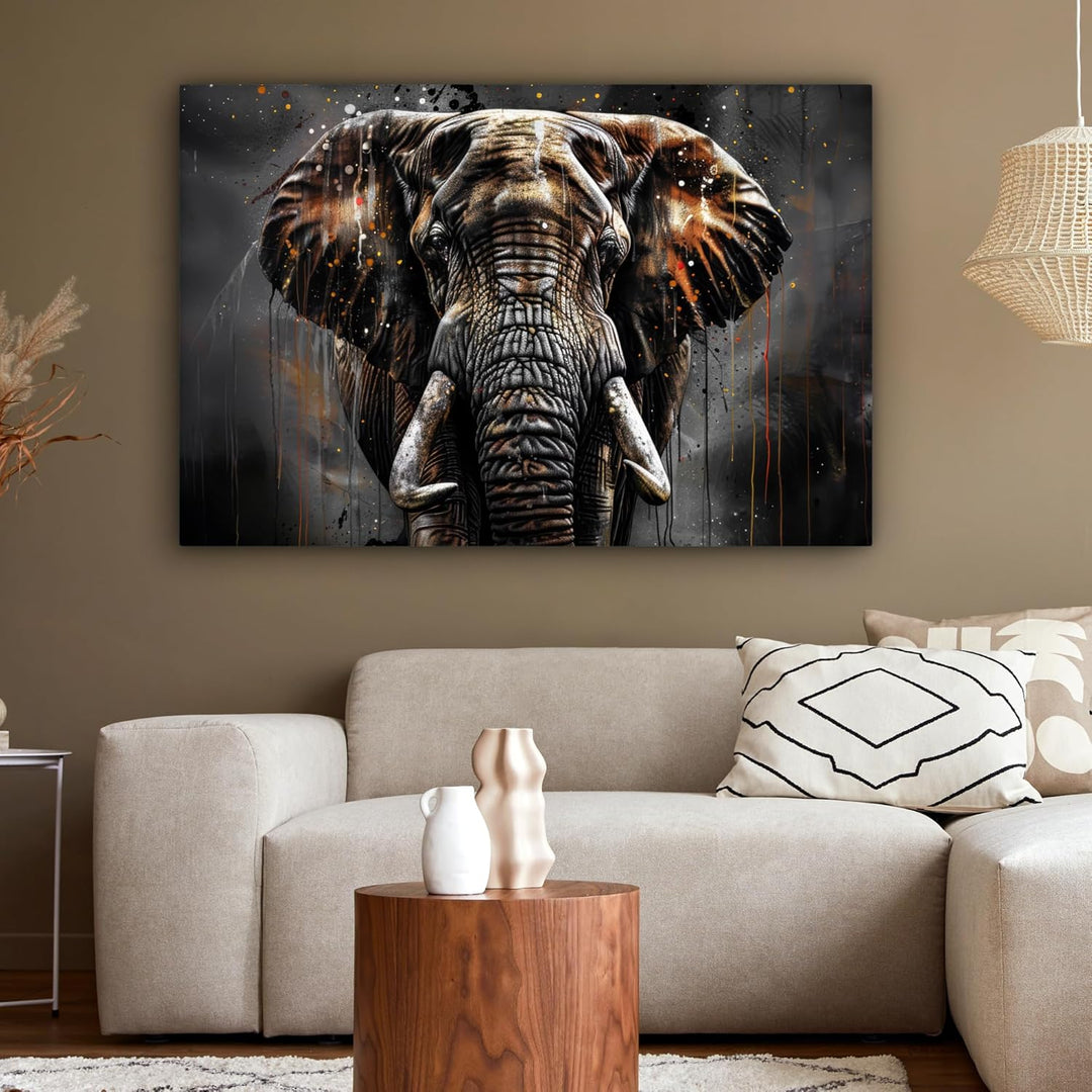 MuchoWow© Leinwandbild Gross 120x80 cm XXL Dekoration Wohnzimmer Bilder Pictures Wall Decoration Liv