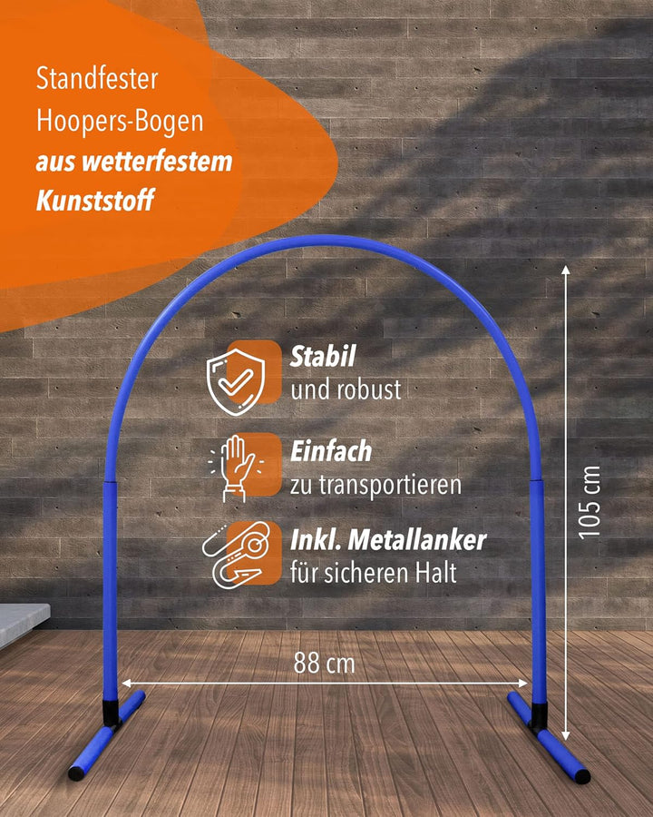 Hoopers Hoop – wetterfest, VDH-konform & farbig – mit Stecksystem für sicheres Hundetraining – aus r