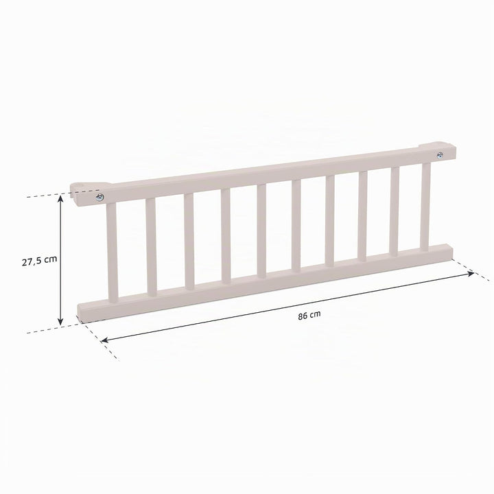 babybay Verschlussgitter/Stubenwagen passend für Modell Original und Midi (beige lackiert), Beige La