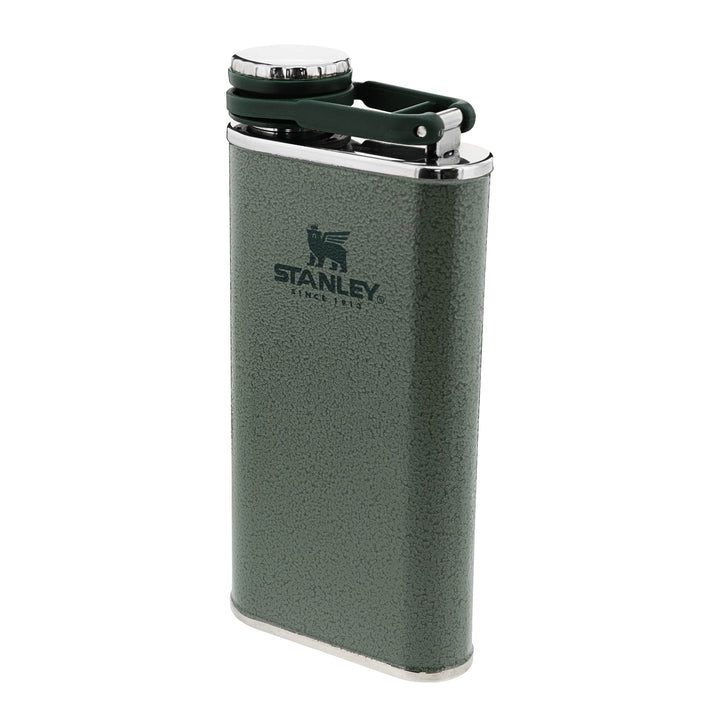 Stanley Classic Wide Mouth Flask 236 ml mit Never-Lose Kappe - Edelstahl Flachmann mit Weiter Öffnun
