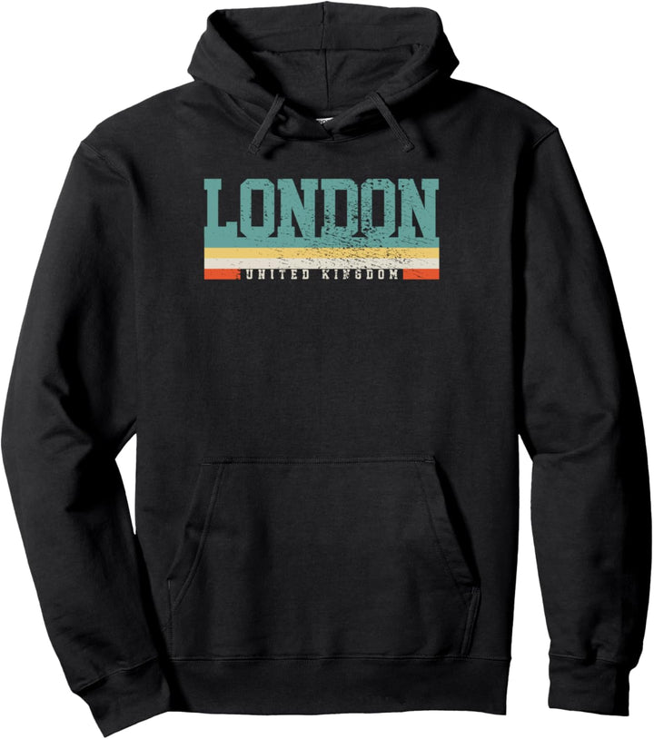 London Vintage Pullover Hoodie