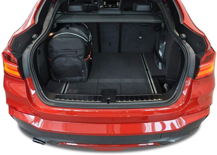 KJUST Dedizierte Kofferraumtaschen 5 stk kompatibel mit BMW X4 F26 2014-2017