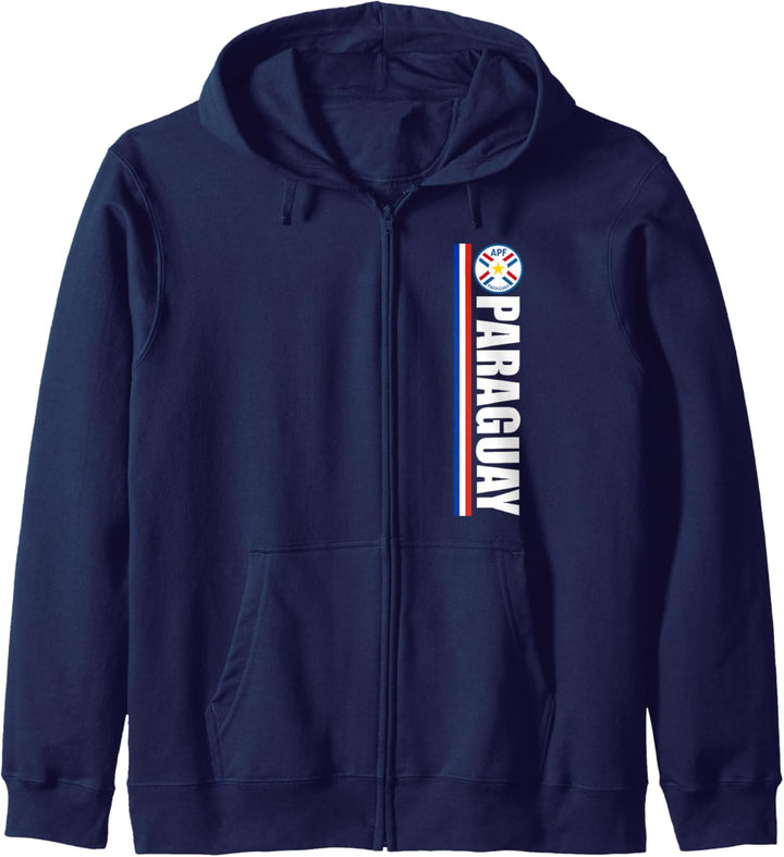 Paraguayan Football Camiseta Bandera de Paraguay Souvenir Kapuzenjacke