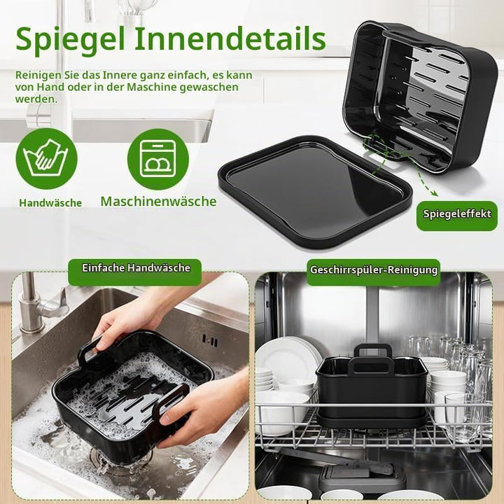 Airfryer Zubehör für Ninja AF400EU AF451EU AF500EU SL400EU AF180EU Philips COSORI 21x16CM Airfryer S
