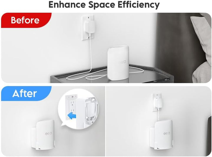 XLTTYWL erro Pro 7 Wandhalterungs-Set, erro 7 Pro Steckdosenhalterung, optimiert Platz und Kabelmana