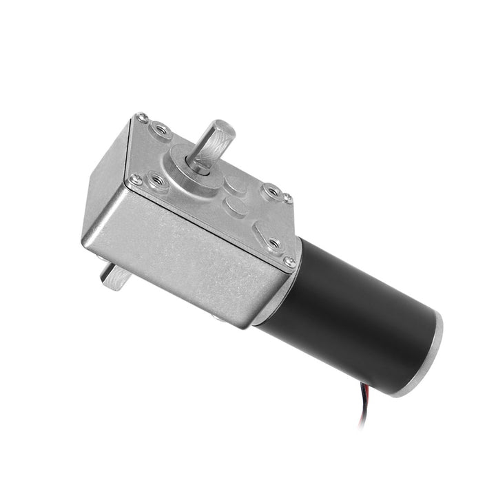 sourcing map Doppelwellen Wurm Zahnrad Motor DC 12V 40RPM Hoch Drehmoment Geschwindigkeit Reduzierun