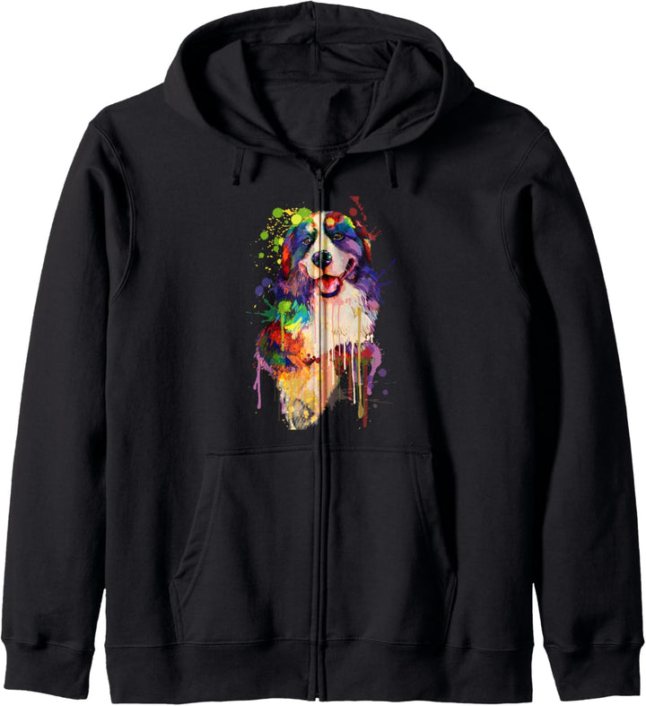 Berner Sennenhund für eine Berner Sennenhund Mama Kapuzenjacke
