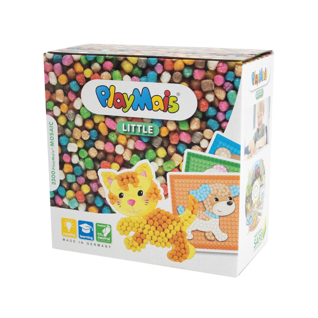 Playmais MOSAIC Little Friends Kreativ-Set zum Basteln für Kinder ab 3 Jahren | Über 2.300 Stück &amp; 6