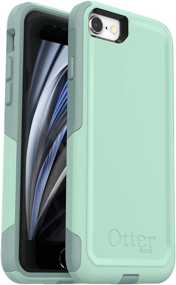 OtterBox Commuter Series Schutzhülle für iPhone SE (2. Generation - 2020) – Ocean Way (Aqua SIL/Aqui
