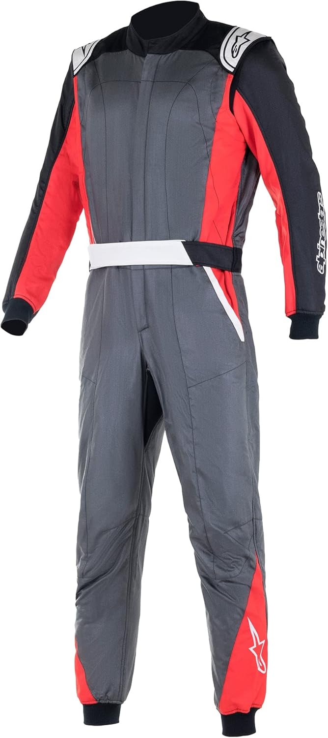 Alpinestars Atom Anzug Fia – Anth Red Schwarz – 48 48 Anthrazit, Rot, Schwarz, 48 Anthrazit, Rot, Sc