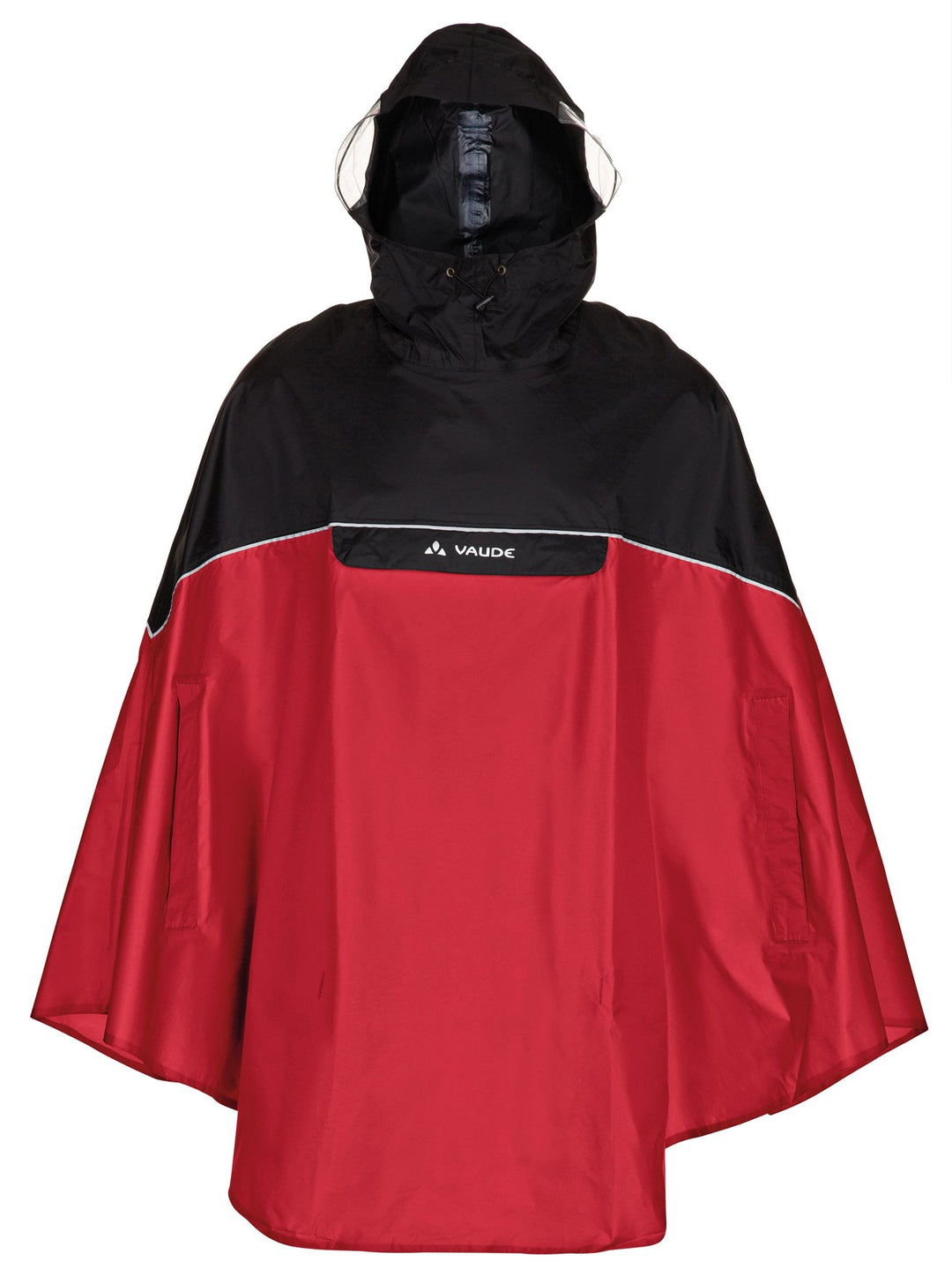 VAUDE Covero Poncho II XL red/black, XL red/black