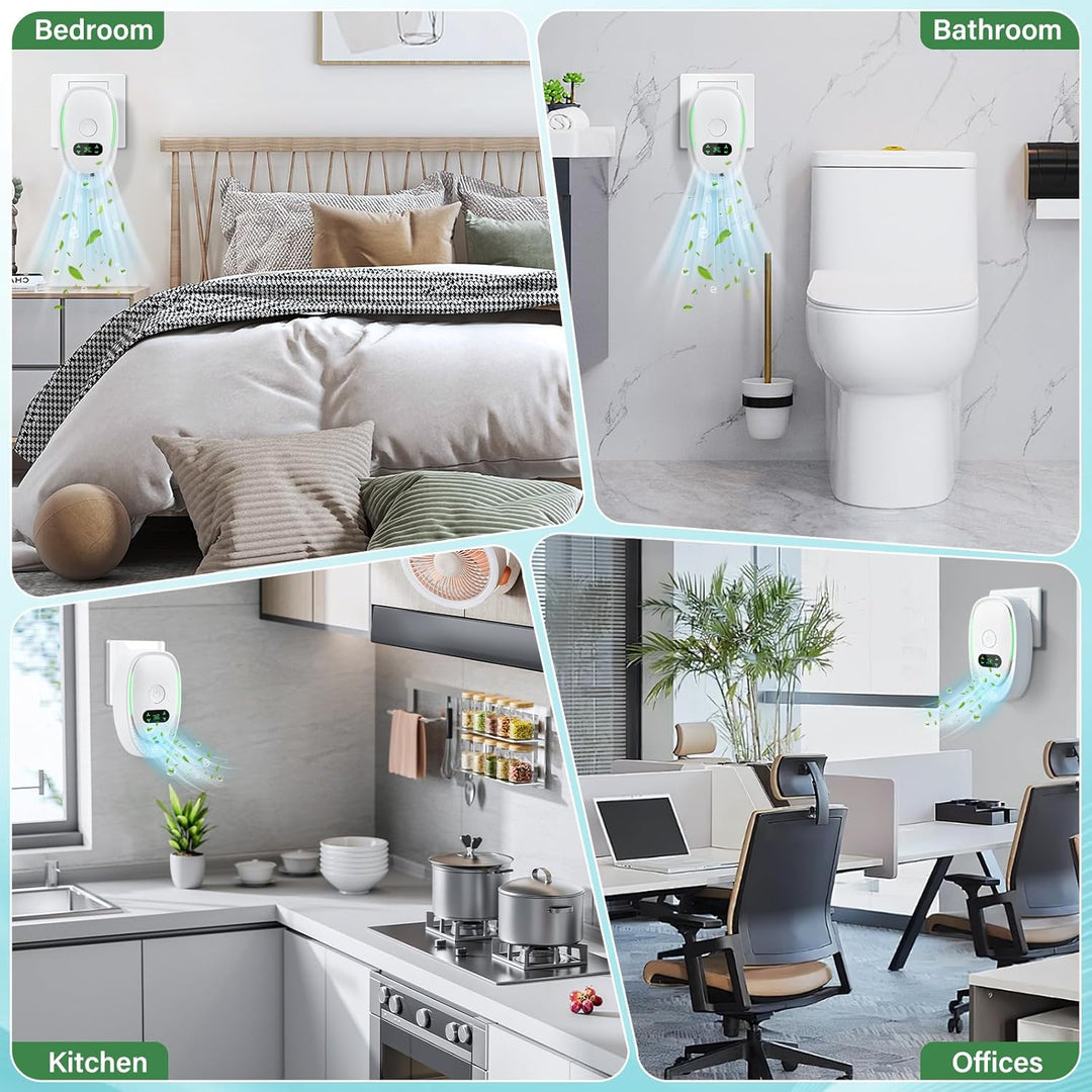 Luftreiniger, Plug in Air Purifier, Air Purifier Ionizer Generator, Steckbarer Negativ Ionen Luftrei