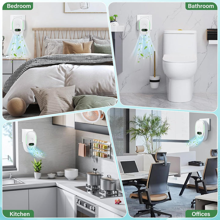 Luftreiniger, Plug in Air Purifier, Air Purifier Ionizer Generator, Steckbarer Negativ Ionen Luftrei