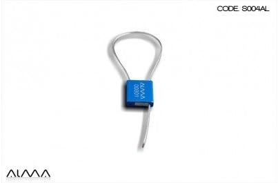 50 Sicherheitsschlösser mit Metallkabel Hohe Sicherheit. Gehäuse aus Aluminium. Personalisierbar mit
