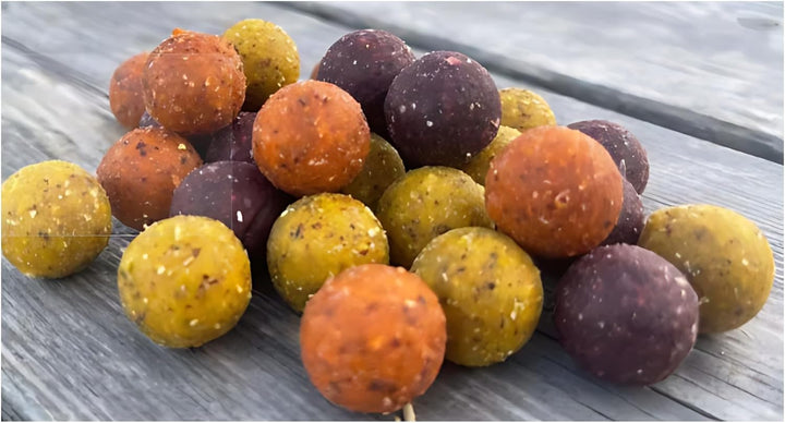 MK-Angelsport Creamy Scopex Garlic Robin Red Boilies 16mm 5kg Power Instant Boilie - Karpfenköder Fu
