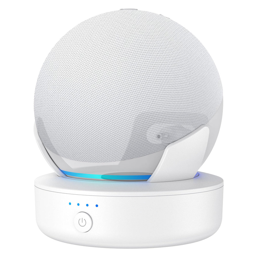 Akkustation für 4. & 5. Gen Smart Lautsprecher (Weiss), Weiss